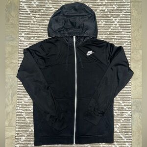 Nike Black Zip-Up Hoodie